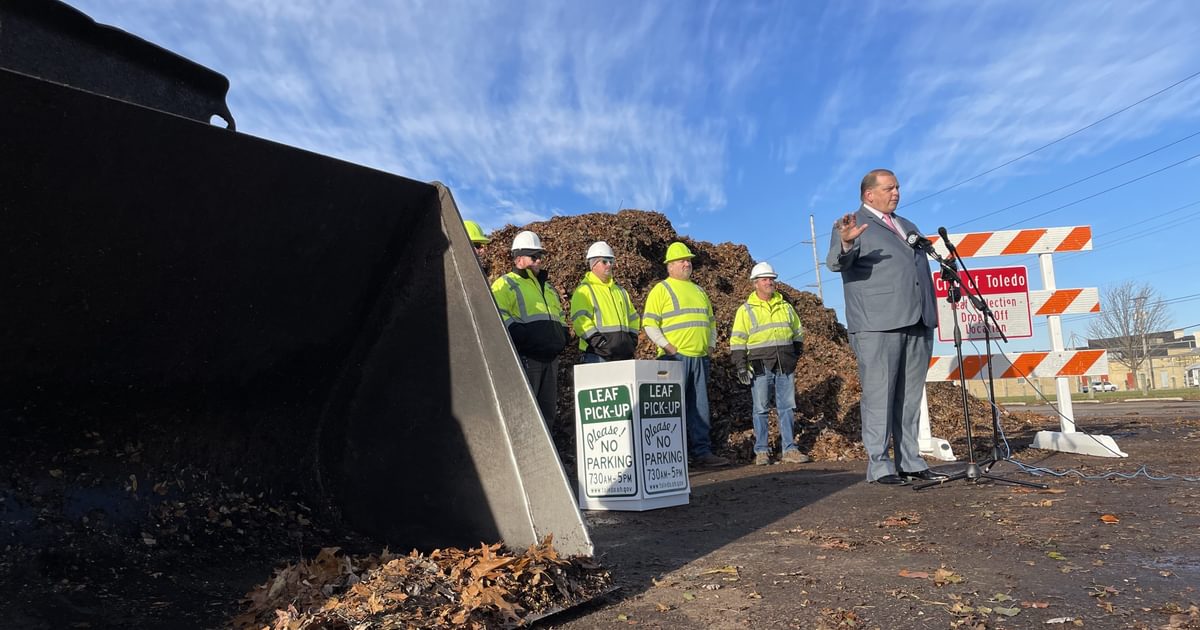 City of Toledo Second Pass of Leaf Pickup for Entire City Announced